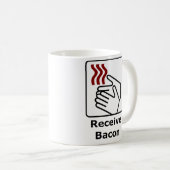 Druckknopf/empfangen Speck Kaffeetasse (VorderseiteRechts)