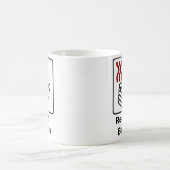 Druckknopf/empfangen Speck Kaffeetasse (Mittel)