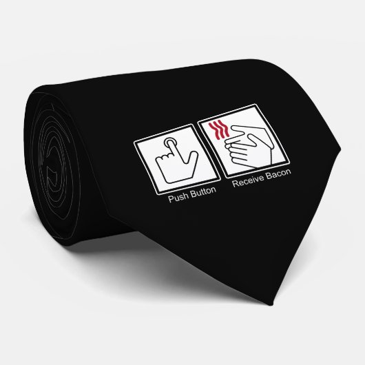 Druckknopf, empfangen Speck - Speck-Zufuhr Krawatte (Gerollt)