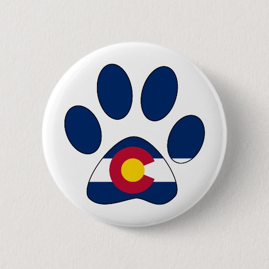 Druckknopf für Colorado-Fahne Button (Vorderseite)