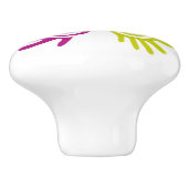 Druckknopf für die Keramik der gestrichenen Hände Keramikknauf (Seitenansicht)