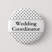 Druckknopf für Hochzeitskoordinator Button (Vorderseite)