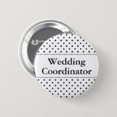 Druckknopf für Hochzeitskoordinator Button (Vorne & Hinten)