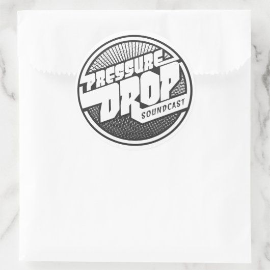 Druckknopf Soundcast Sticker (Tasche)