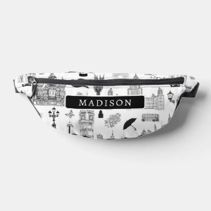 Druckknopfbeutel Bauchtasche