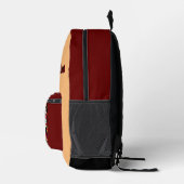 Druckknopfbeutel Bedruckter Rucksack (Rechts)