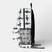 Druckknopfbeutel Bedruckter Rucksack (Rechts)