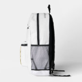 Druckknopfbeutel Bedruckter Rucksack (Rechts)