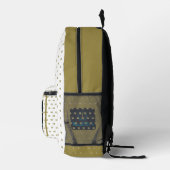 Druckknopfbeutel Bedruckter Rucksack (Rechts)
