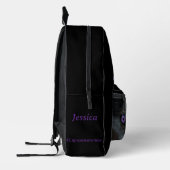 Druckknopfbeutel Bedruckter Rucksack (Links)