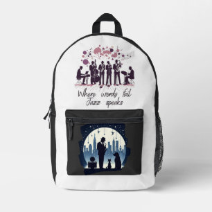 Druckknopfbeutel Bedruckter Rucksack