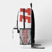 Druckknopfbeutel Bedruckter Rucksack (Rechts)