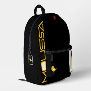 Druckknopfbeutel Bedruckter Rucksack