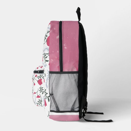Druckknopfbeutel Bedruckter Rucksack (Rechts)