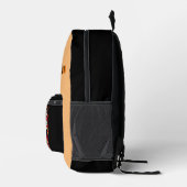 Druckknopfbeutel Bedruckter Rucksack (Rechts)