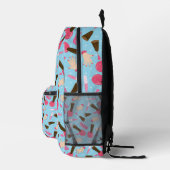 Druckknopfbeutel Bedruckter Rucksack (Rechts)