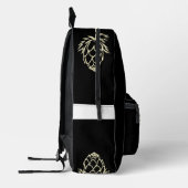 Druckknopfbeutel Bedruckter Rucksack (Links)