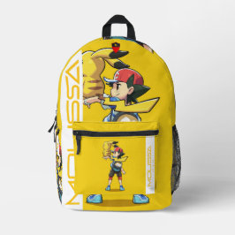 Druckknopfbeutel Bedruckter Rucksack