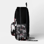 Druckknopfbeutel Bedruckter Rucksack (Rechts)