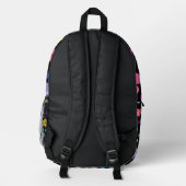 Druckknopfbeutel Bedruckter Rucksack (Rückseite)