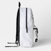 Druckknopfbeutel Bedruckter Rucksack (Links)