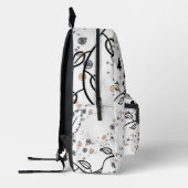 Druckknopfbeutel Bedruckter Rucksack (Links)