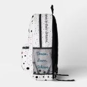 Druckknopfbeutel Bedruckter Rucksack (Rechts)