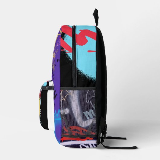 Druckknopfbeutel Bedruckter Rucksack (Rechts)