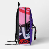 Druckknopfbeutel Bedruckter Rucksack (Links)