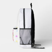 Druckknopfbeutel Bedruckter Rucksack (Rechts)