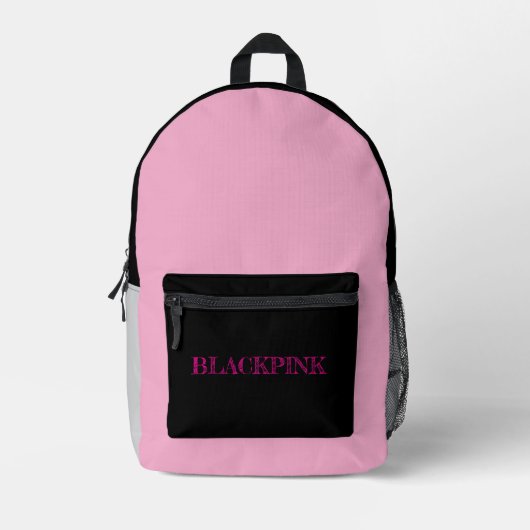 Druckknopfbeutel Bedruckter Rucksack (Vorderseite)