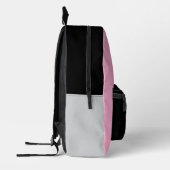 Druckknopfbeutel Bedruckter Rucksack (Links)