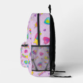 Druckknopfbeutel Bedruckter Rucksack (Rechts)