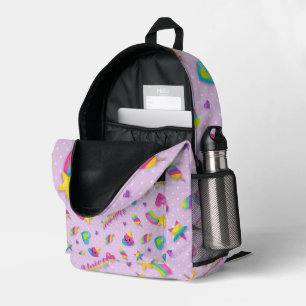 Druckknopfbeutel Bedruckter Rucksack