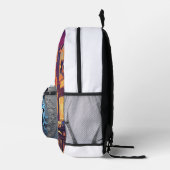 Druckknopfbeutel Bedruckter Rucksack (Rechts)