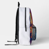 Druckknopfbeutel Bedruckter Rucksack (Links)