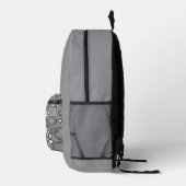 Druckknopfbeutel Bedruckter Rucksack (Rechts)