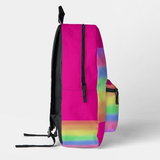 Druckknopfbeutel Bedruckter Rucksack (Links)