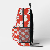 Druckknopfbeutel Bedruckter Rucksack (Rechts)
