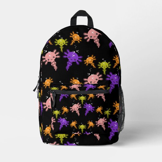 Druckknopfbeutel Bedruckter Rucksack (Vorderseite)