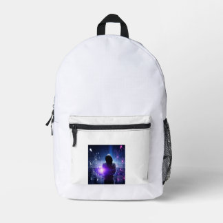 Druckknopfbeutel Bedruckter Rucksack