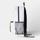 Druckknopfbeutel Bedruckter Rucksack (Rechts)