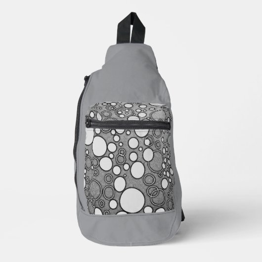 Druckknopfbeutel Crossbody Bag (Vorderseite)