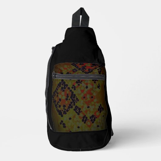 Druckknopfbeutel Crossbody Bag (Vorderseite)