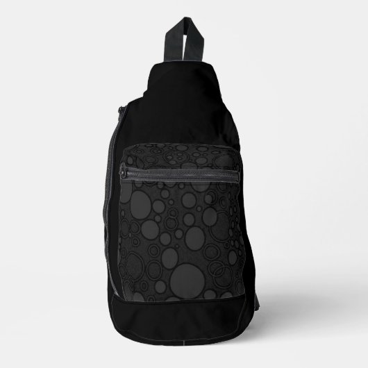 Druckknopfbeutel Crossbody Bag (Vorderseite)