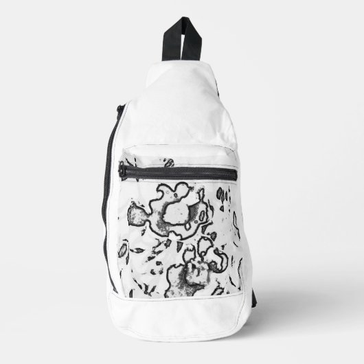 Druckknopfbeutel Crossbody Bag (Vorderseite)