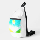 Druckknopfbeutel Crossbody Bag (Rechte Ecke)