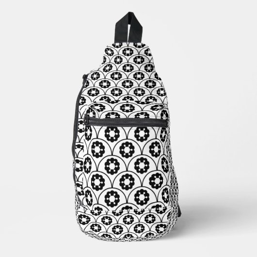 Druckknopfbeutel Crossbody Bag (Vorderseite)