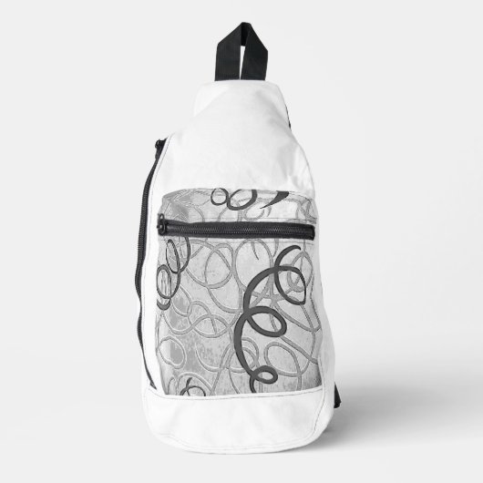 Druckknopfbeutel Crossbody Bag (Vorderseite)