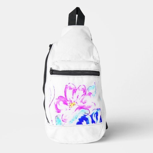 Druckknopfbeutel Crossbody Bag (Vorderseite)
